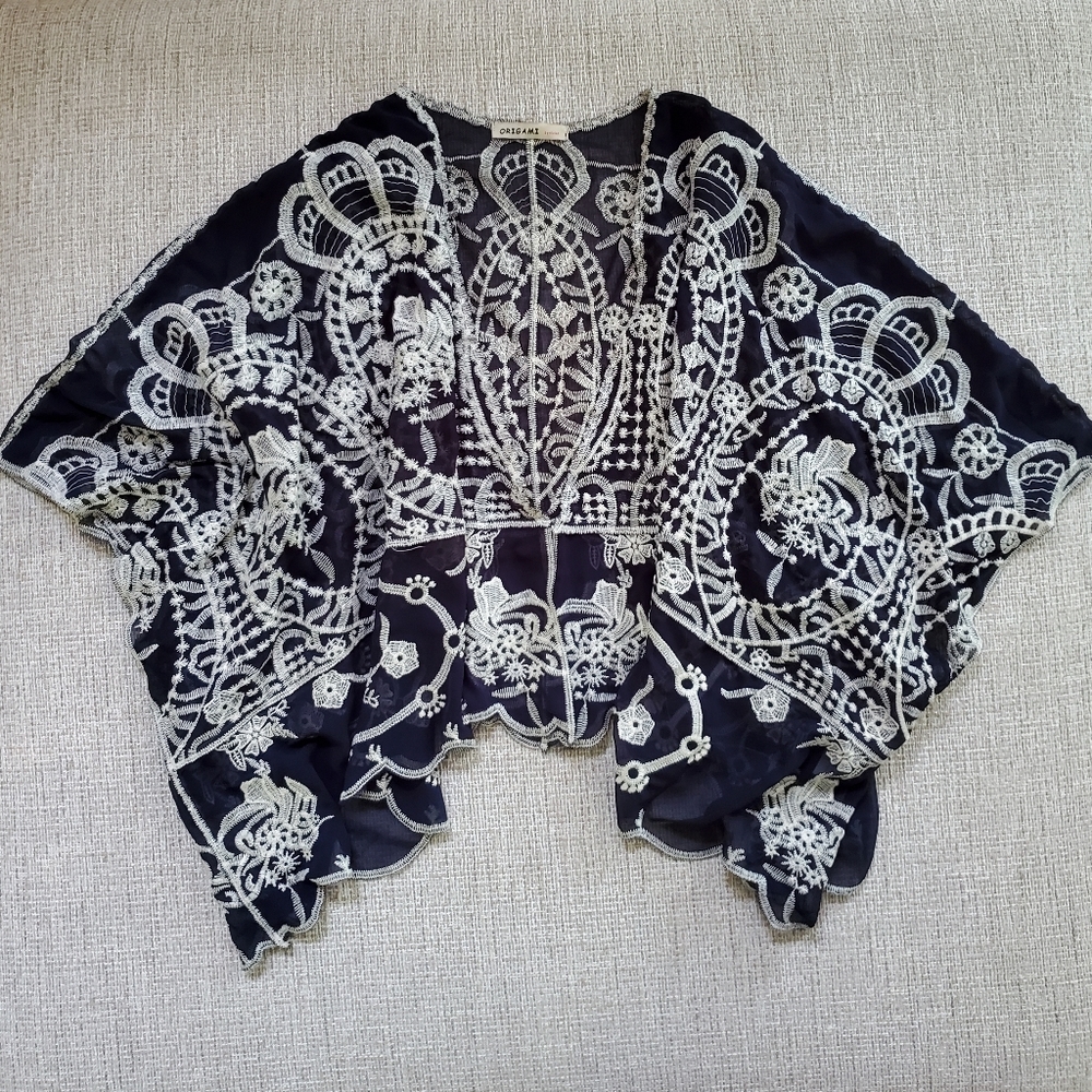 Oragami Open Kimono Top
